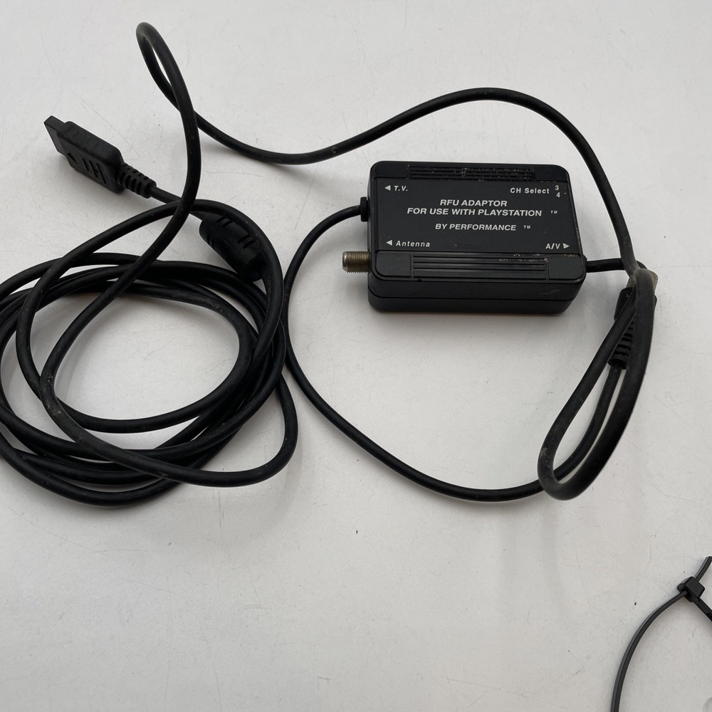 RFU Adapter For Playstation 1 & 2 By Performance P-056F - TESTED